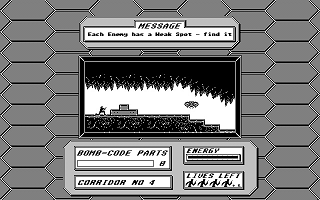 Dangerous Mission atari screenshot